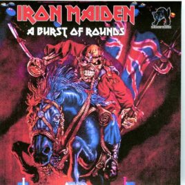 Iron Maiden - A Burst Of Rounds  ( 2 CD SET ) ( First Midwest Bank Amph, Tinley Park, IL, USA, July 5th, 2012 ) front cover