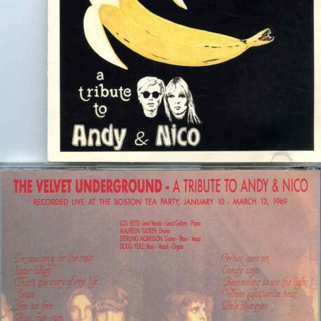 A Tribute To Andy & Nico ( Live at The Boston Tea Party January 10th - March 13th, 1969 )