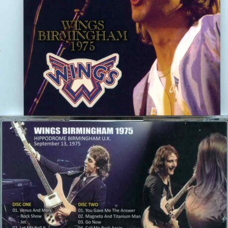 Birmingham 1975  ( 2 cd set )( Valkyrie )( Hippodrome Birmingham, UK, September 13th, 1975 )