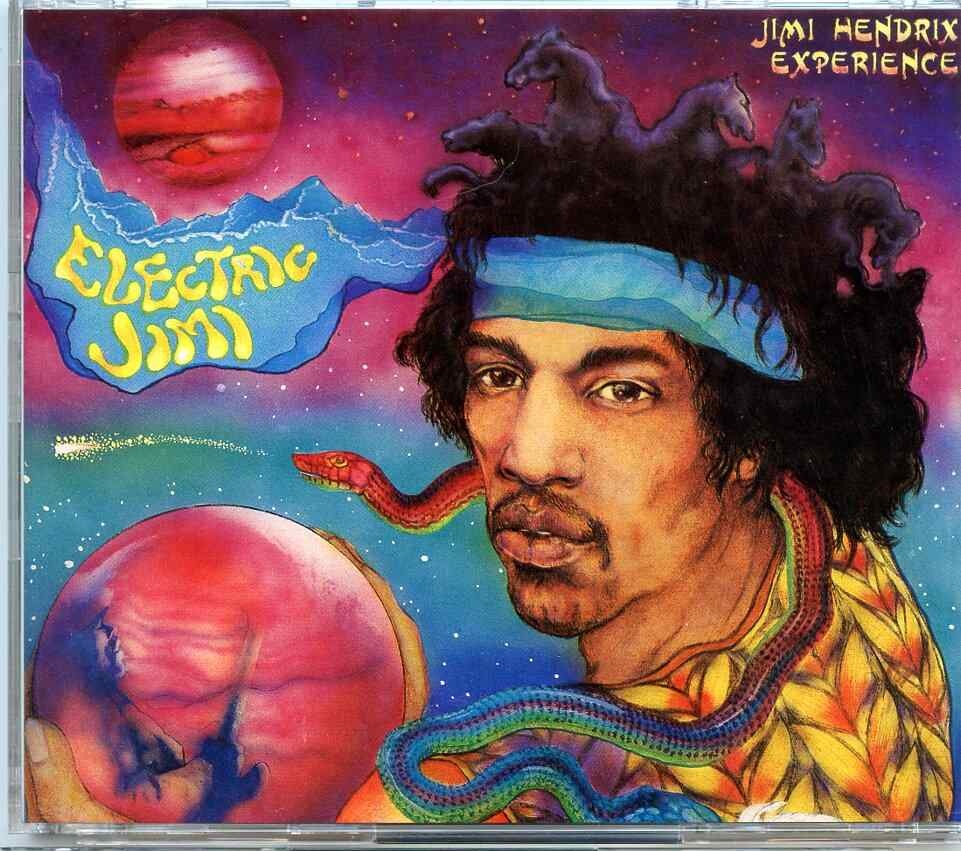 Jimi Hendrix – Electric Jimi ( 2 CD SET ) ( Los Angeles Forum, Los Angeles, CA, USA, April 25th, 1969 ) front cover Jimi Hendrix - Electric Jimi ( 2 CD SET ) ( Los Angeles Forum, Los Angeles, CA, USA, April 25th, 1969 ) front cover