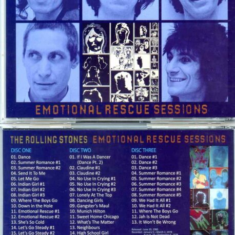 Emotional Rescue Sessions ( 3 CD SET )( MAYFLOWER )( Compass Point Nassau Studio Sessions 1978-1979 )