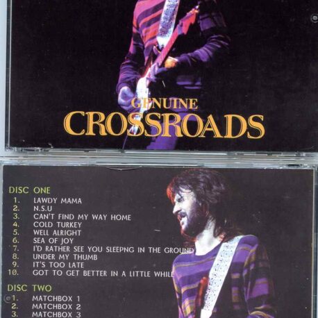 Genuine Crossroads ( 2 CD SET ) ( Cream , Blñind Faith , Derek and The Dominoes, plus Early Clapton ´73 )