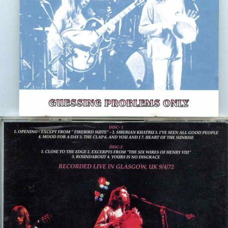 Guessing Probems Only  ( Highland ) ( 2 CD SET ) ( Live in Glasgow, UK, September 4th, 1972 )