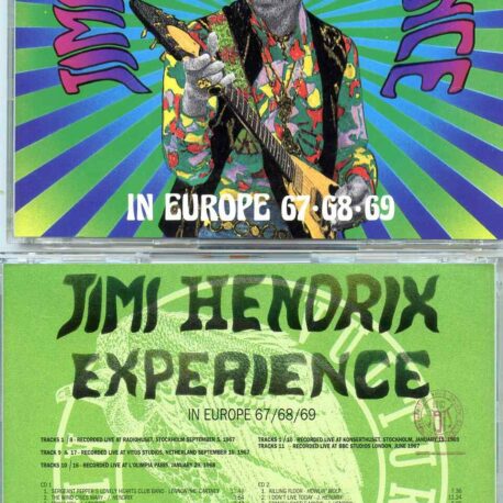 In Europe 67-68-69  ( 2 CD ) ( Radiohuset Stockholm, Vitos Studios Netherlands, BBC London, UK, plus more )