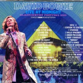 Live At Midnight ( 2 CD SET )( Glastonbury Festival 2000 Complete BBC Broadcast , June 25th, 2000 )