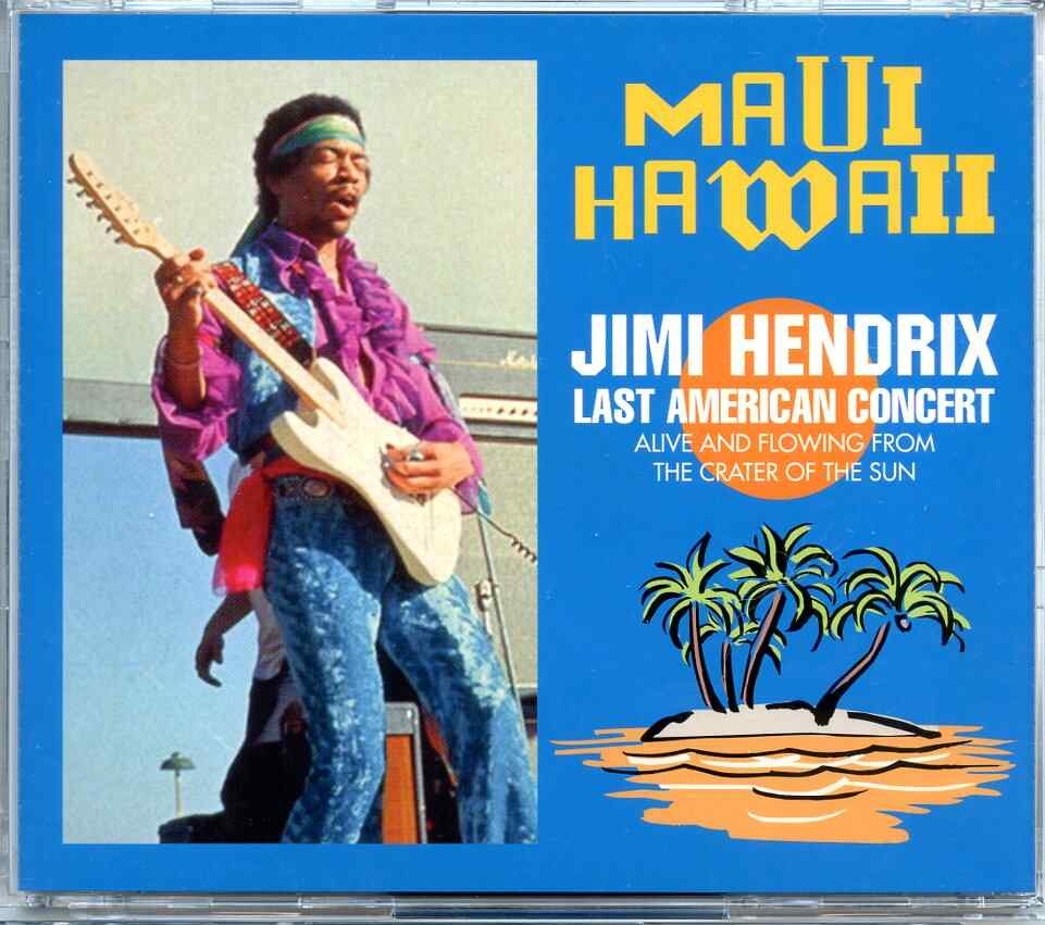 Jimi Hendrix – Maui Hawaii ( SKORPIO ) ( 2 CD / 1 DVD SET ) ( Maui, Hawaii, July 30th, 1970 ) front cover Jimi Hendrix - Maui Hawaii ( SKORPIO ) ( 2 CD / 1 DVD SET ) ( Maui, Hawaii, July 30th, 1970 ) front cover