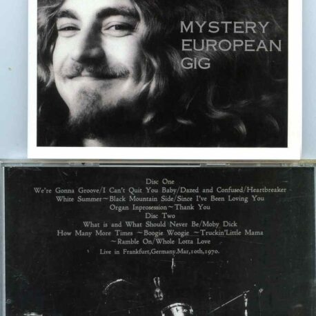 Mystery European Gig ( 2 CD SET ) ( Frankfurt, Germany, March 10th, 1970 )