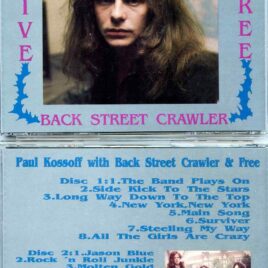Live Back Street Crawler & Free ( 2 CD SET ) ( Oh Boy Recs ) ( Europe 1975 & London 1968 )