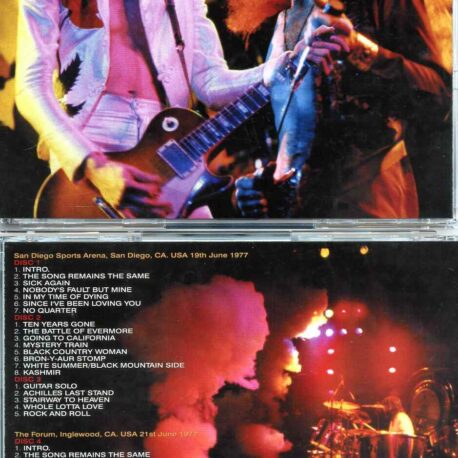 Sequence of Events ( 6 CD SET )( San Diego, CA, June 19th, 1977 & The Forum, Inglewood, CA, June 21st, 1977 )