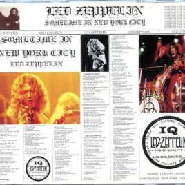 Led Zeppelin - Sometime in New York City ( 3 CD SET )( Image Quality )( Nassau Coliseum, Uniondale, NYC, USA, June 14th 72 ) front cover