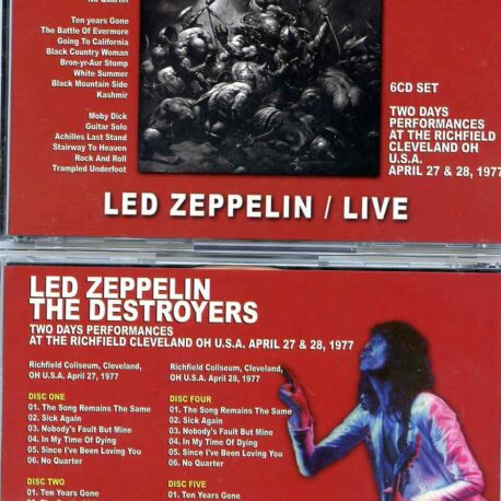The Destroyers ( 6 CD SET )( Wendy )( Two Days at The Richfield, Cleveland, OH, April 27th & 28th, 1977 )