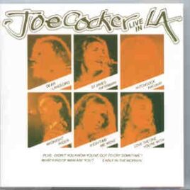 Joe Cocker - Live In L.A. front cover
