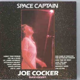 Joe Cocker - Space Captain front cover
