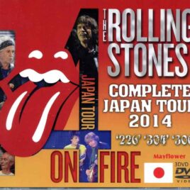Rolling Stones - Complete Japan Tour 2014 ( 3 DVD Set ) ( MAYFLOWER ) ( Tokyo Dome February 26th, March 4th, March 6th ) front cover