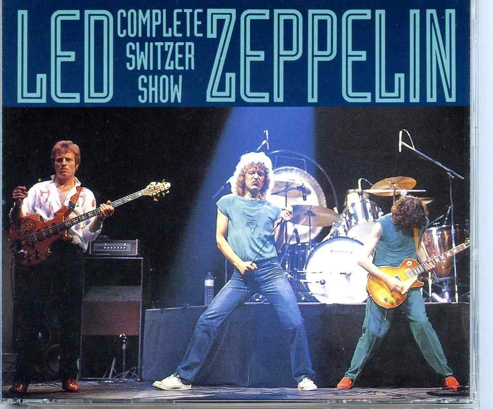 Led Zeppelin – Complete Switzer Show ( 2 cd set ) ( Black Swan ) ( Hallenstadion, Zurich, Switzerland, June, 29th, 1980 ) front cover Led Zeppelin - Complete Switzer Show ( 2 cd set ) ( Black Swan ) ( Hallenstadion, Zurich, Switzerland, June, 29th, 1980 ) front cover