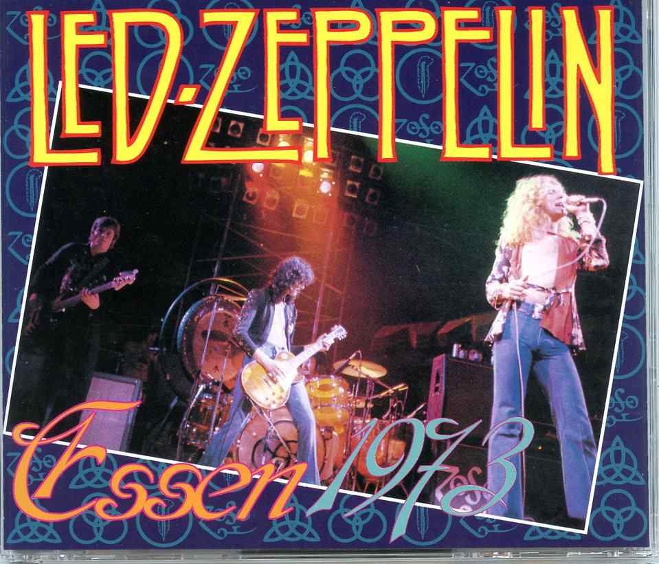 Led Zeppelin – Essen 1973 ( 2 cd set ) ( Grugahalle, Essen, Germany, March 22nd, 1973 ) front cover Led Zeppelin - Essen 1973 ( 2 cd set ) ( Grugahalle, Essen, Germany, March 22nd, 1973 ) front cover
