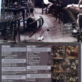 Led Zeppelin - In Through the Out Door Sessions ( 2 cd set ) ( Wendy ) ( Studio Recording Sessions of the Album )