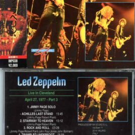 Led Zeppelin – Live In Cleveland ( April 27th, 1977 – Part 3 )