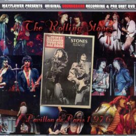 Rolling Stones - Pavilion de Paris 1976 ( 2 CD - 1 DVD ) ( MAYFLOWER ) ( Paris, France, June 6th, 1976 ) front cover