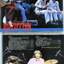 Led Zeppelin – On The Whispering Wind ( 2 CD SET ) ( Live at LA Forum, LA, USA June 21st, 1977 )