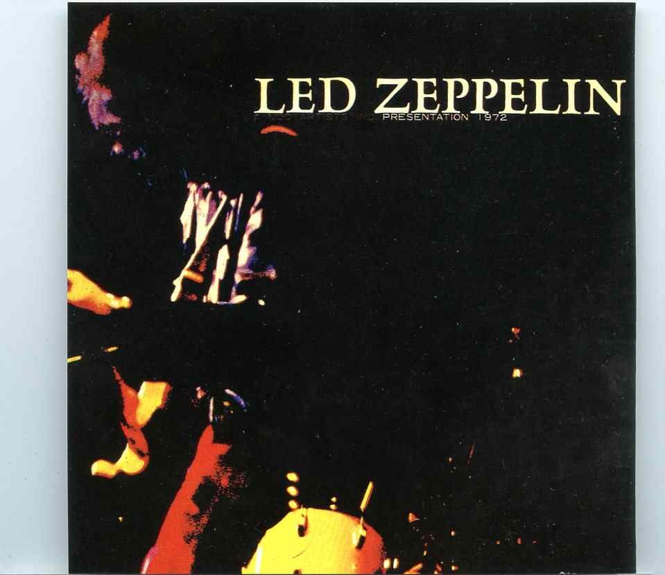 Zeppelin – Budokan ( 2 CD SET ) ( Live at Budokan Hall, Japan, October 2nd, 1972 ) front cover Zeppelin - Budokan ( 2 CD SET ) ( Live at Budokan Hall, Japan, October 2nd, 1972 ) front cover