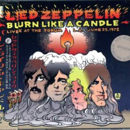 Zeppelin - Burn Like a Candle ( 3 CD SET ) ( Wendy ) ( The Forum Inglewood, Los Angeles, California, USA, June 25th, 1972 ) front cover