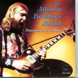 Allman Brothers - Duane´s Last Show ( Syria Mosque, Pittsburg, Pennsylvania, USA, October 15th, 1971 ) front cover