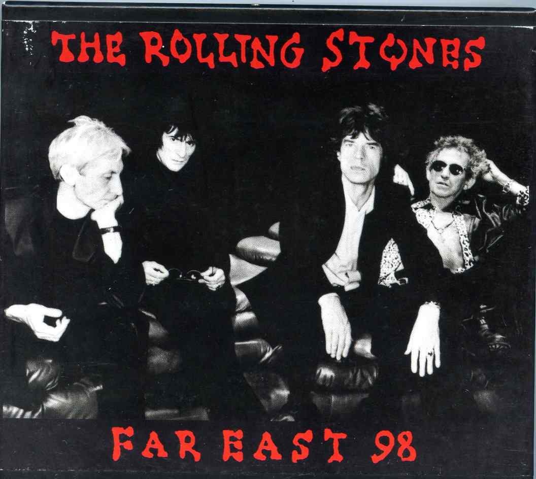 Rolling Stones – Far East 98 ( Vinyl Gang ) ( Complete Bridge to Babylon, Japan Tour 1998 ) ( 12 CD Set ) front cover Rolling Stones - Far East 98 ( Vinyl Gang ) ( Complete Bridge to Babylon, Japan Tour 1998 ) ( 12 CD Set ) front cover