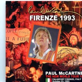 Paul McCartney - Firenze 1993 ( 2 CD SET )( Valkyrie ) (Live at Palasport, Firenze, Italy October 23rd, 1993 ) front cover