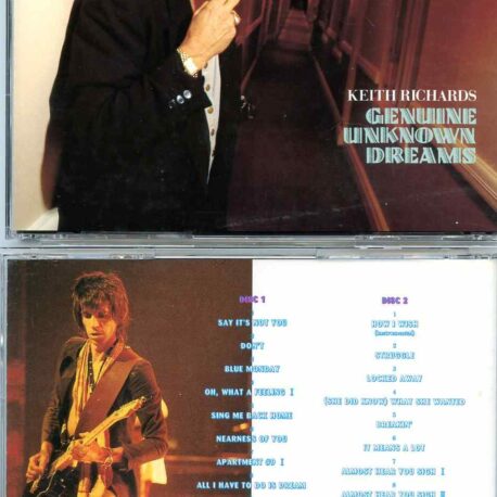 Rolling Stones - Genuine Unknown Dreams ( 2 CD Set ) ( Keith Richards Studio Sessions 1977, 1987, 1988 )