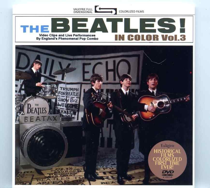 The Beatles – IN COLOR Vol 3 ( 1 DVD ) ( Misaterclaudel front cover The Beatles - IN COLOR Vol 3 ( 1 DVD ) ( Misaterclaudel front cover