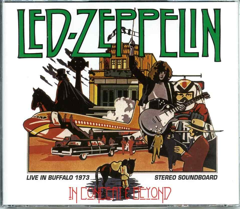 Zeppelin – In Concert and Beyond ( 2 CD SET ) ( TDOLZ ) ( Live at Buffalo, New York, USA; July 15th, 1973 ) front cover Zeppelin - In Concert and Beyond ( 2 CD SET ) ( TDOLZ ) ( Live at Buffalo, New York, USA; July 15th, 1973 ) front cover