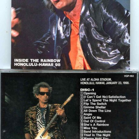 Rolling Stones - Inside the Rainbow ( 2 CD SET ) ( Vinyl Gang ) ( Aloha Stadium, Honolulu Hawaii, January 23rd 1998 )