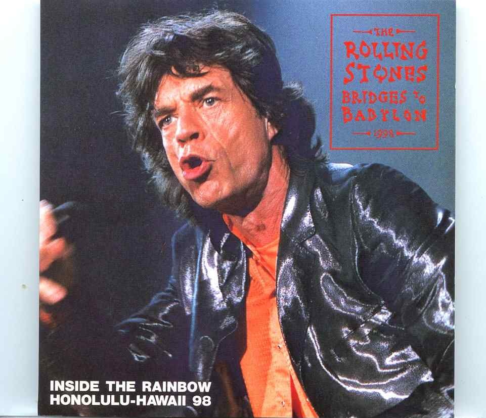 Rolling Stones – Inside the Rainbow ( 2 CD SET ) ( Vinyl Gang ) ( Aloha Stadium, Honolulu Hawaii, January 23rd 1998 ) front cover Rolling Stones - Inside the Rainbow ( 2 CD SET ) ( Vinyl Gang ) ( Aloha Stadium, Honolulu Hawaii, January 23rd 1998 ) front cover