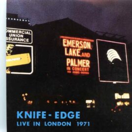 Emerson Lake And Palmer - Knife Edge ( Live in London 1971 ) front cover