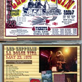 Zeppelin - La Dolce Vita ( 4 CD SET ) ( Wendy ) ( Earls Court Arena, London, UK, May 23rd, 1975 )