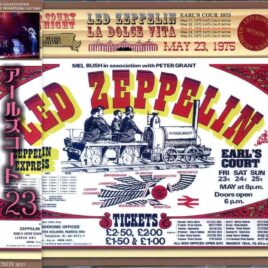 Zeppelin - La Dolce Vita ( 4 CD SET ) ( Wendy ) ( Earls Court Arena, London, UK, May 23rd, 1975 ) front cover
