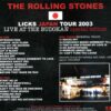 Rolling Stones - Live At The Budokan Special Edition ( 3 CD Set ) ( Exile ) ( Tokyo, Japan March 10th, 2003 )
