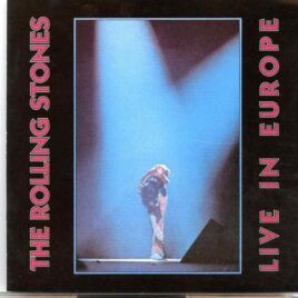 Rolling Stones - Live In Europe ( 1989 Golden Records ) front cover