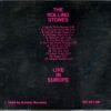 Rolling Stones - Live In Europe ( 1989 Golden Records )