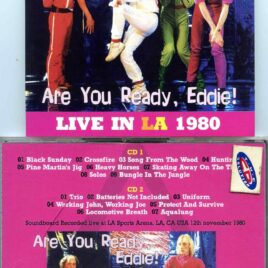 Jethro Tull - Are You Ready, Eddie ( 2 CD SET ) ( LA Sports Arena, Los Angeles, CA, USA, November 12th, 1980 )