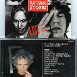 Rolling Stones - Liver Than You'll Ever Be ( 2 CD Set ) ( Vinyl Gang ) ( Oakland, California, Nov 15th, 1997 )