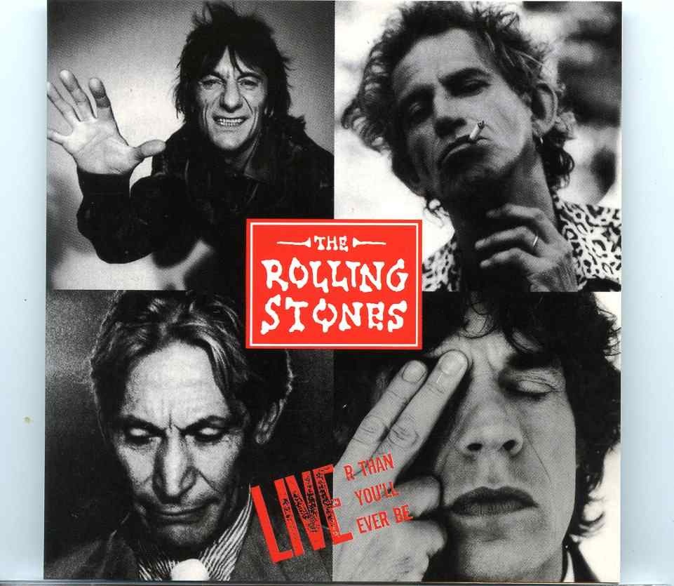 Rolling Stones – Liver Than You’ll Ever Be ( 2 CD Set ) ( Vinyl Gang ) ( Oakland, California, Nov 15th, 1997 ) front cover Rolling Stones - Liver Than You'll Ever Be ( 2 CD Set ) ( Vinyl Gang ) ( Oakland, California, Nov 15th, 1997 ) front cover