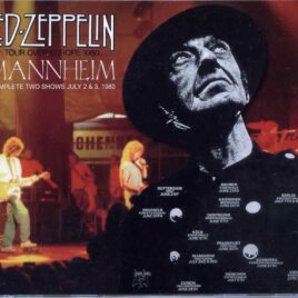 Zeppelin - Mannheim ( 4 cd set ) ( Wendy ) ( Eisstadion, Mannheim, Germany, July 2nd and 3rd 1980 ) front cover