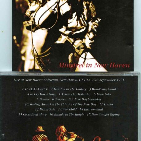 Jethro Tull - Minstrel In New Haven ( 2 CD SET ) ( New Haven, Connecticut, USA, September 27th, 1975 )
