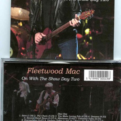 Fleetwood Mac - On With the Show Day Two ( 2 CD set ) ( MSG New York, USA, October 7th, 2014 )