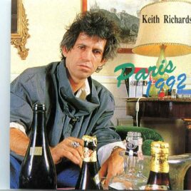 Rolling Stones - Paris 1992 Vol 1 ( Keith Richards Live at Paris, France 12'7'1992 ) front cover