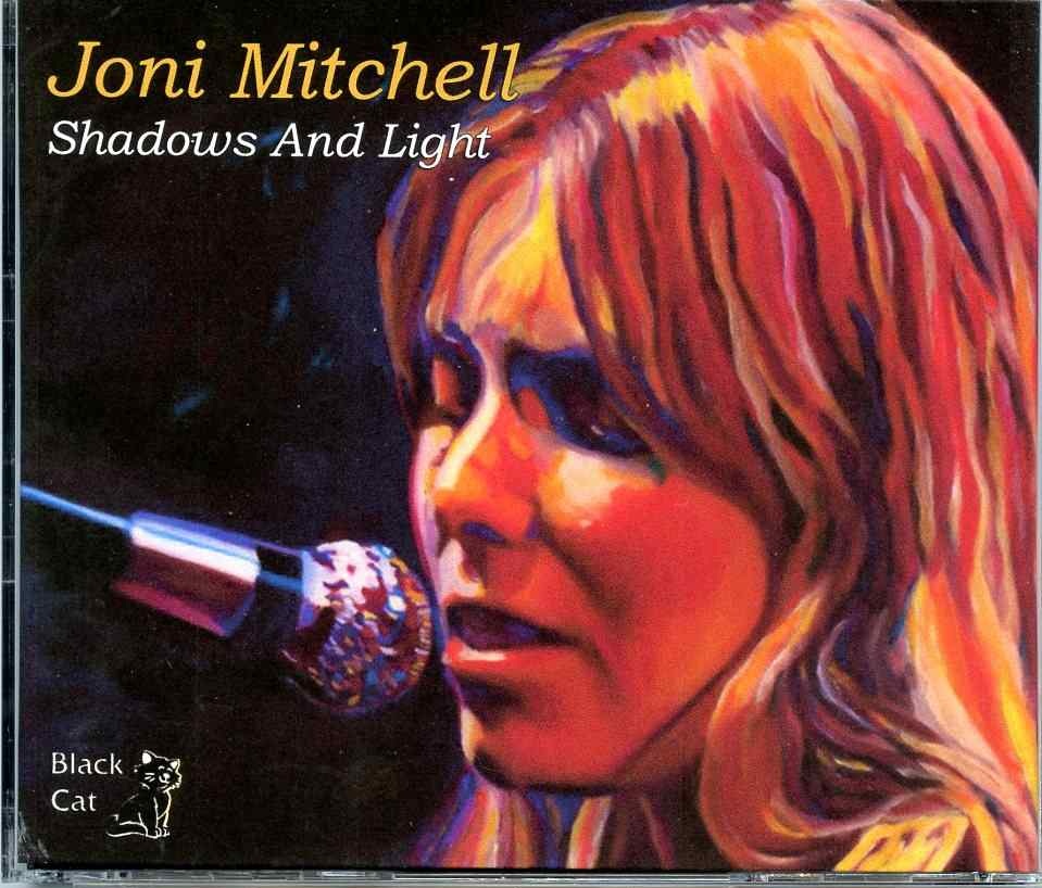 Joni Mitchell – Shadows and Light ( 3 CD Set ) ( Civic Auditorium, San Francisco, California, USA, September 7th and 8th, 1979 ) front cover Joni Mitchell - Shadows and Light ( 3 CD Set ) ( Civic Auditorium, San Francisco, California, USA, September 7th and 8th, 1979 ) front cover