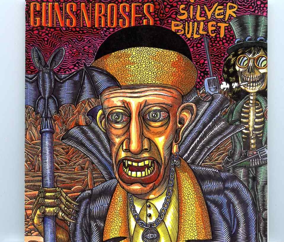 Guns And Roses – Silver Bullet ( Turtle ) ( Live in Los Angeles, California, USA, During the 1988 US Tour ) front cover Guns And Roses - Silver Bullet ( Turtle ) ( Live in Los Angeles, California, USA, During the 1988 US Tour ) front cover