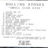 Rolling Stones - Small Club Gigs ( Toad´s Place, New Haven, Aug 12 1989 plus El Mocanbo Club Toronto, Canada Mar 4th and 5th 1977 )